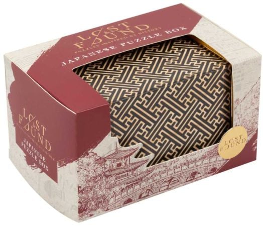 Дървен 3D пъзел Professor Puzzle, Японска пъзел-кутия