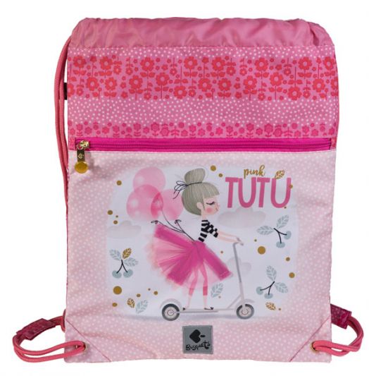 Торбичка Busquets Pink Tutu с връзки