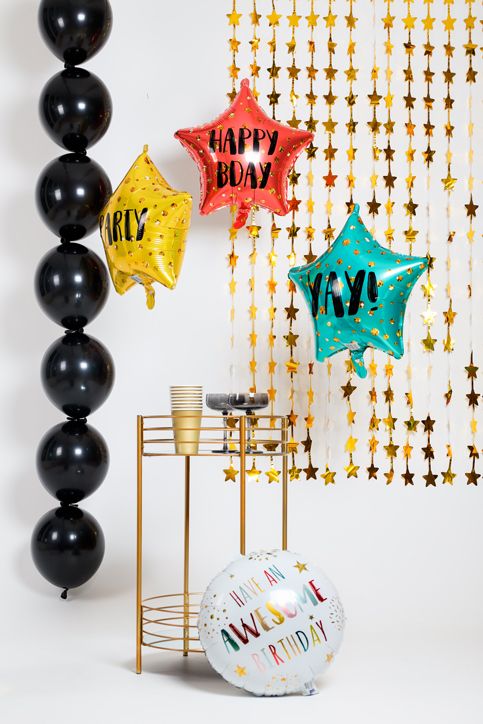 Завеса за врата Folat -  Златни звезди