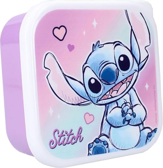 Комплект кутии за храна Vadobag Stitch Let's Eat, 3 бр.