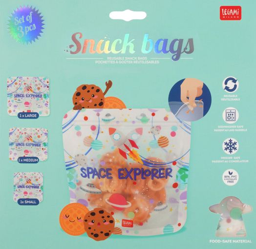 Комплект пликчета за сандвичи Legami - Space