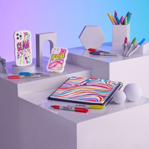 Комплект маркери Sharpie - Glam Pop, 24 цвята