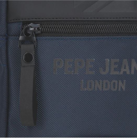 Раница за лаптоп Pepe Jeans Bromley Blue с две отделения