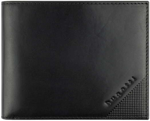 Мъжки портфейл Bugatti Nobile 8CC, черен