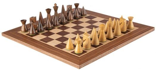 Шах Manopoulos с модернистични фигури, 40 х 40 см.