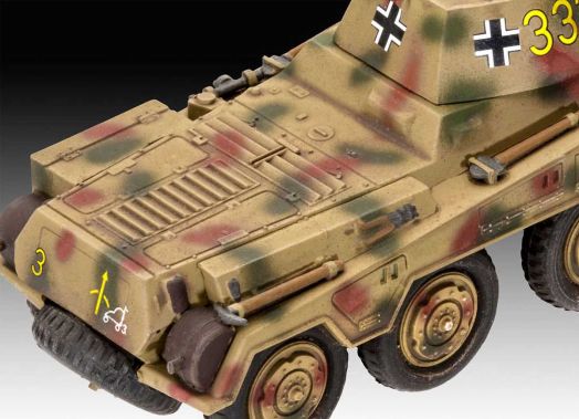 Сглобяем модел Revell - First Diorama Танк SD.KFZ. 234/2 Puma