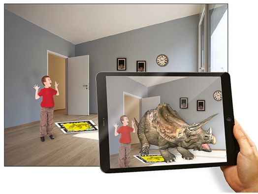 ДНК на Трицератопс 4M - Пресъздай в аугментирана реалност