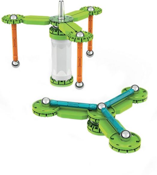 Магнитен конструктор Geomag Mechanics - Зъбни колела, 96 части