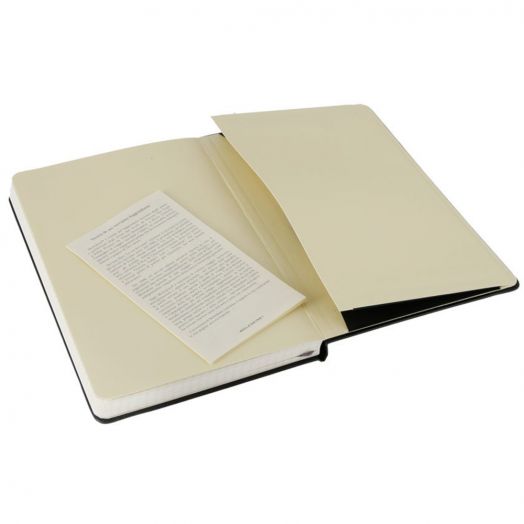 Джобен тефтер Moleskine Classic с твърди корици, листа на квадратчета