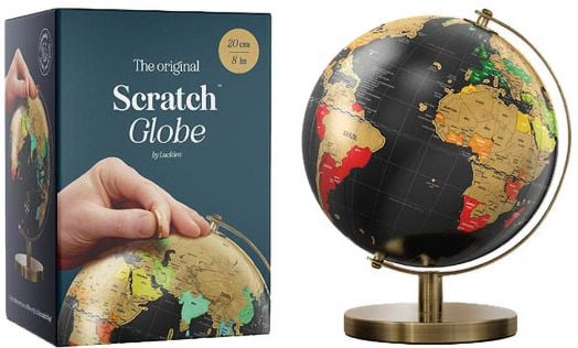 Скреч глобус Luckies of London, 20 см.