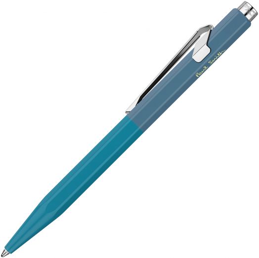 Химикалка Caran d’Ache 849 Paul Smith collection, 4th Edition, тюркоазено-син цвят