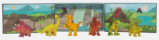 Фигурки Tiger Tribe - Динозаври, 6 бр.