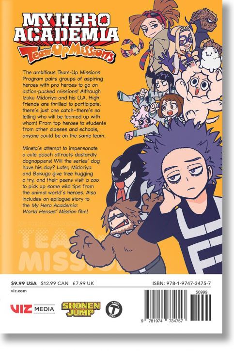 My Hero Academia: Team-Up Mission, Vol. 3