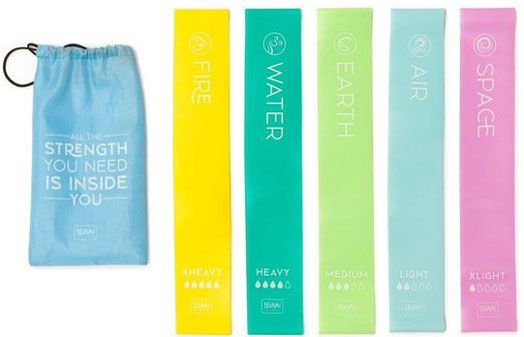 Ластици за тренировка Legami, 5 броя