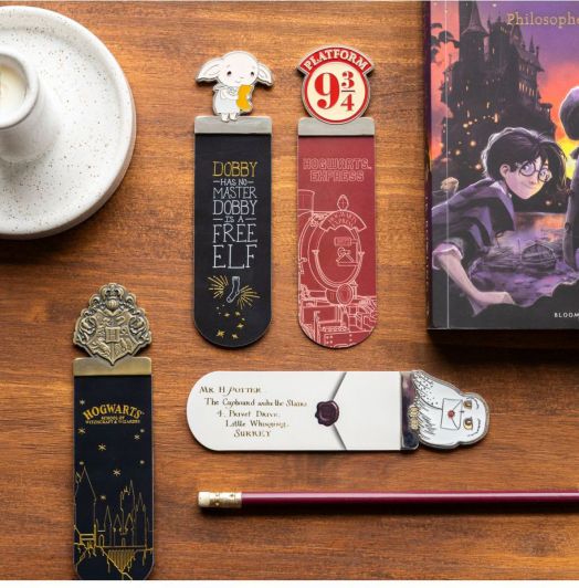 Книгоразделители Grupo Erik Harry Potter, 4 бр.