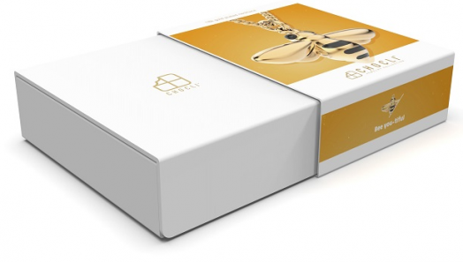 Колие с медальон Chocli - Bee