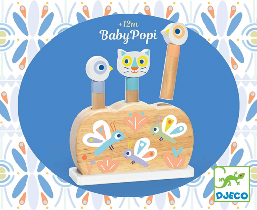 Дървена играчка Djeco - Baby Popi