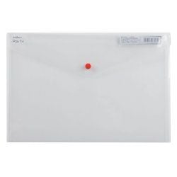 Папка с копче Snopake за училище, формат А4, прозрачна