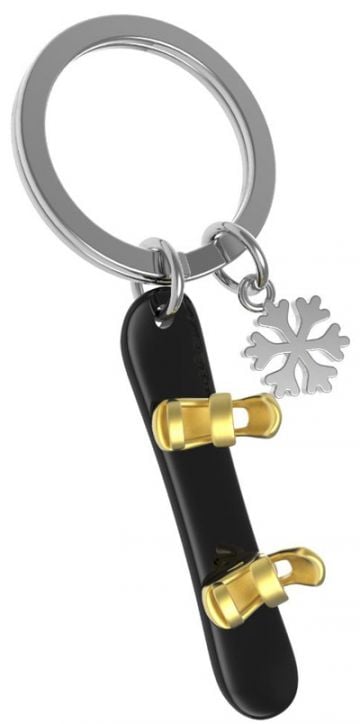 Ключодържател Metalmorphose - Snowboard with snowflake