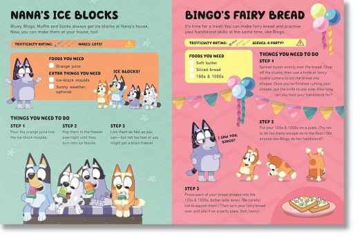 Bluey and Bingo's Fancy Restaurant Cookbook
