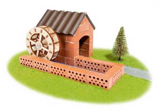 Сглобяем модел Teifoc с тухлички: Воденица