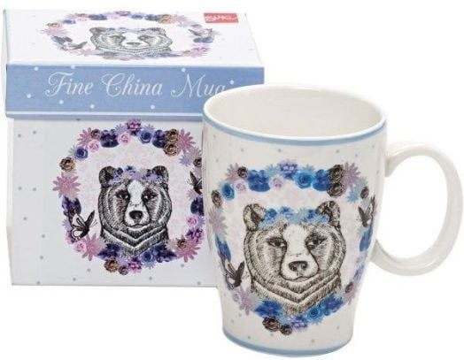 Керамична чаша с мечка