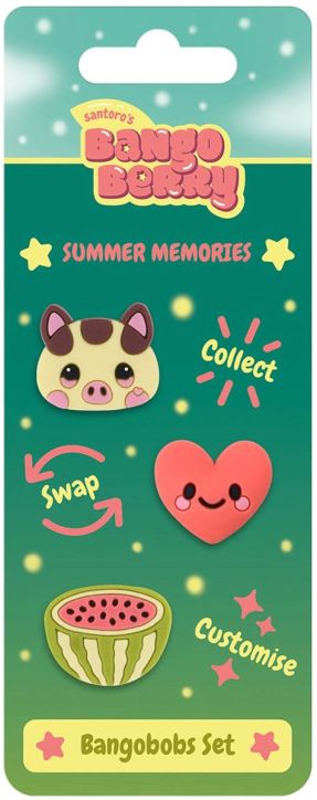 Комплект аксесоари Santoro Bangoberry Bangobob Summer Memories, 3 бр.