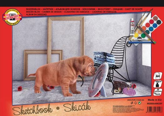 Скицник Kohinoor Sketchbook A4, 20 листа