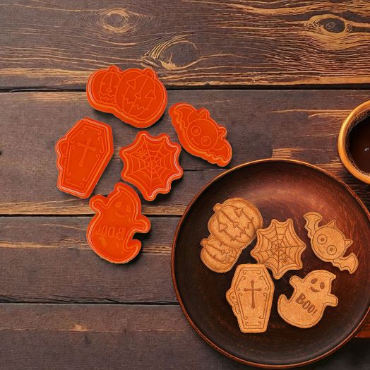 Формички за бисквити Legami - Halloween, 5 бр.