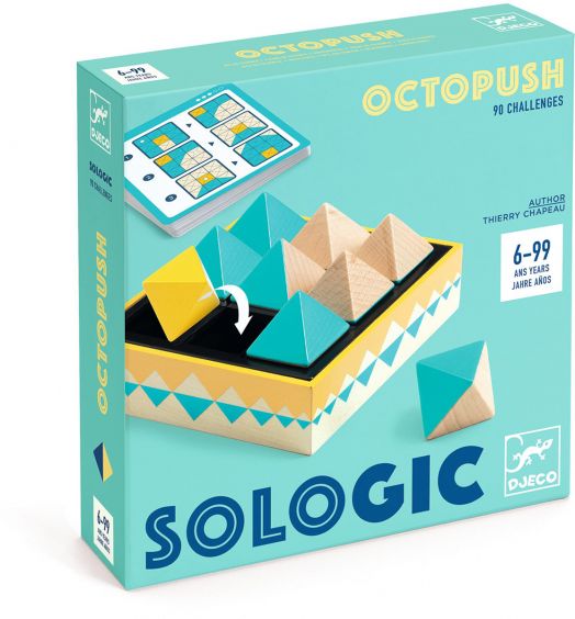 Настолна логическа игра Djeco Sologic - OctoPush