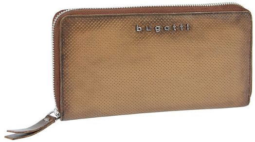 Дамски портфейл Bugatti Perfo, кафяв