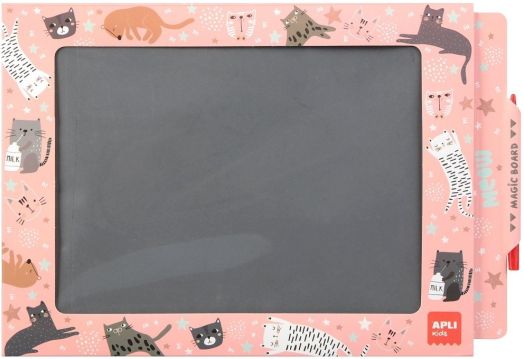 Магическа дъска с писалка Apli Kids - Котки