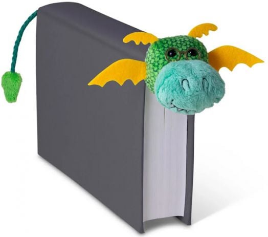 Плюшен книгоразделител с опашка - Дракон