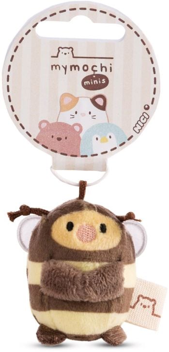 Плюшена играчка Nici Mymochi Minis - Пчела Beenie, 5 см.