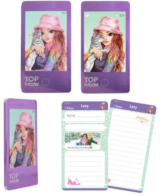 Джобно тефтерче Top Model с 3D ефект