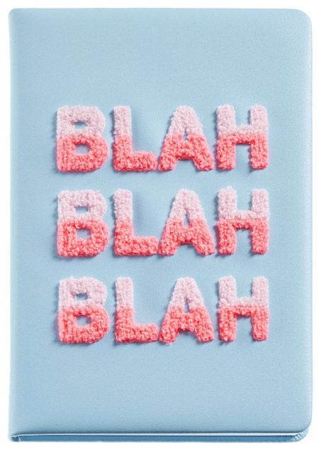 Тефтер Miquelrius Back2Fun Blah Blah, 80 линирани листа