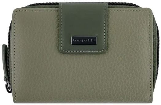 Дамски портфейл Bugatti Sina, зелен