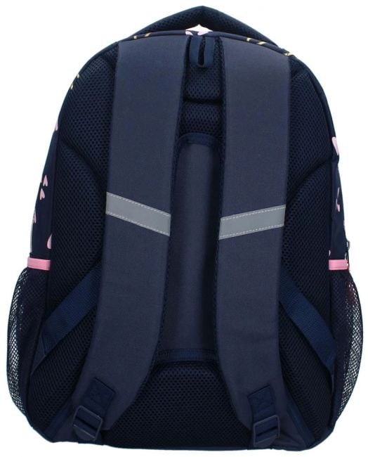 Ергономична ученическа раница Vadobag Milky Kiss Heart of Gold с две отделения