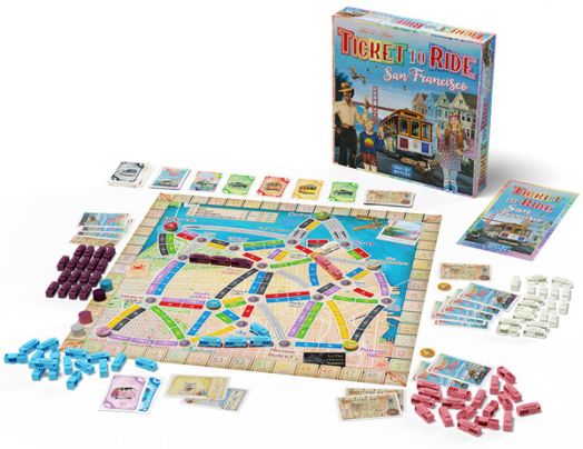 Настолна игра: Ticket To Ride San Francisco