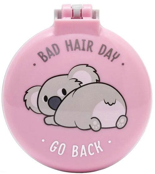 Четка за коса с огледало Legami - Koala