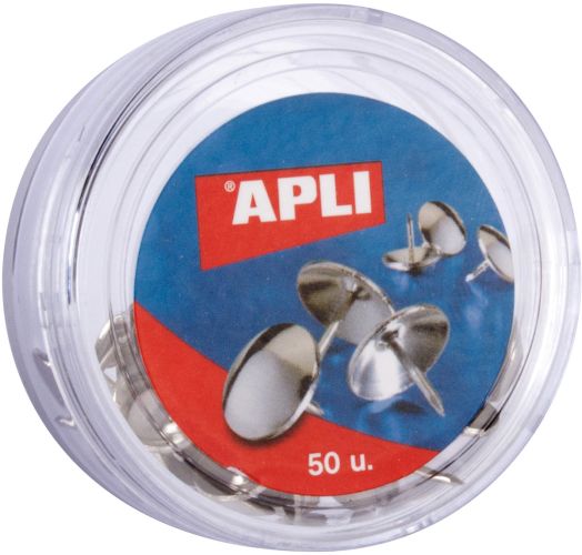 Никелирани кабари Apli, 50 бр.