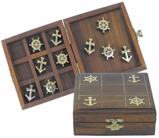 Морски шах в дървена кутия Sea Club