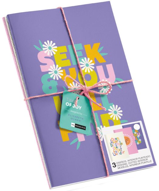 Комплект тефтери Miquelrius Time of Joy, 3 бр.