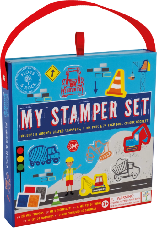 Творчески комплект с печати Floss & Rock - Construction