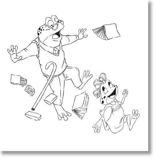 Как жабчето Кваки заслужи медал