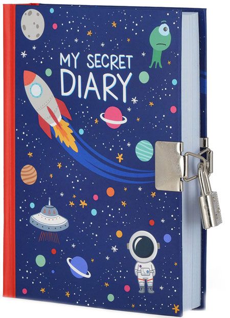 Таен дневник с ключ Legami - Space