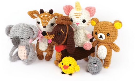 Комплект за плетене Амигуруми Graine Creative - Дакел 18 см.