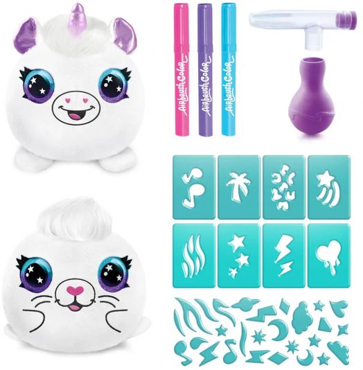 Плюшена играчка за оцветяване Canal Toys - Мини животинчета, 2 бр.