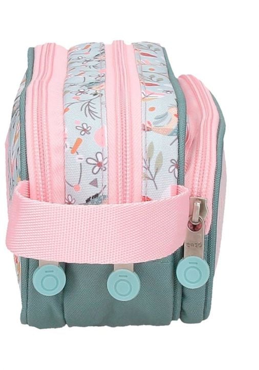 Несесер Enso Tropical Love с три отделения и ръкохватка