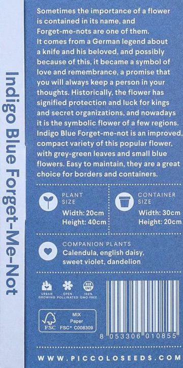 Семена за цветя Piccolo, 3 вида